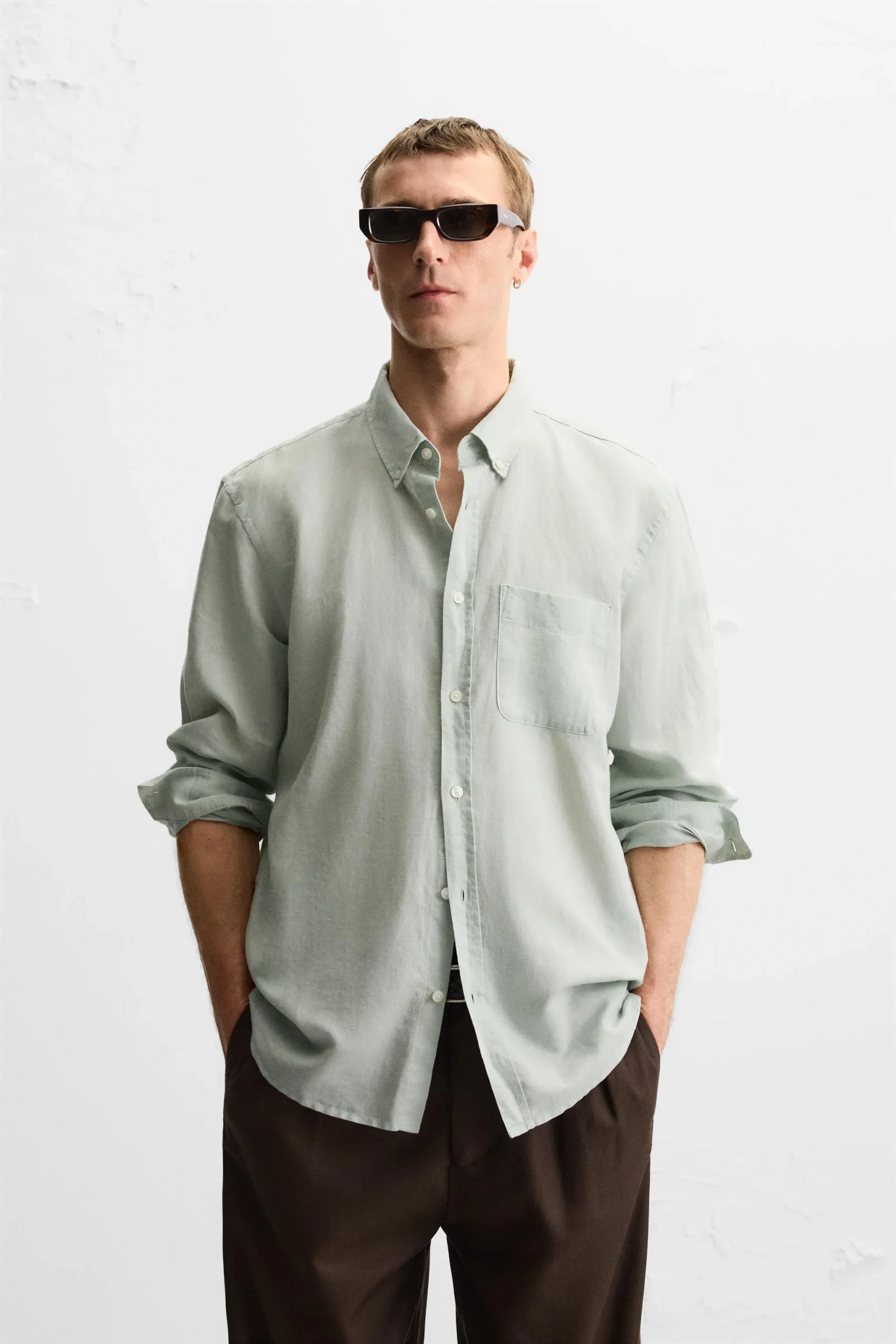 پیراهن-مردانه-زارا-مدل-1063312512__90b0a9 پیراهن مردانه زارا - مدل 1063/312/512